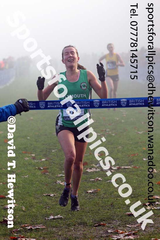 Womens under-17s and Juniors, European Cross Country Trials, Sefton Park, Liverpool. Photo: David T. Hewitson/Sports for All Pics
